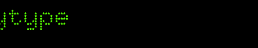 StarryType.ttf是一款不错的英文字体下载