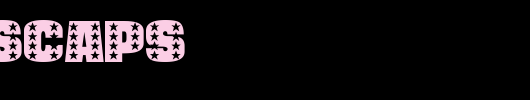 StarsCaps.ttf是一款不错的英文字体下载