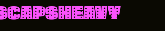 StarsCapsHeavy.ttf是一款不错的英文字体下载