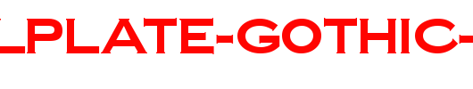 Steelplate-Gothic-Bold-Regular.ttf是一款不错的英文字体下载