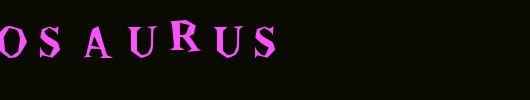 Stegosaurus.ttf是一款不错的英文字体下载