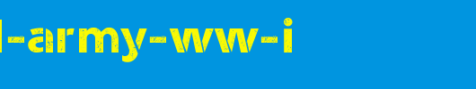 Stencil-Army-WW-I.ttf是一款不错的英文字体下载