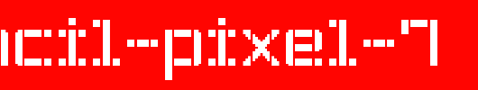 Stencil-Pixel-7.ttf是一款不错的英文字体下载