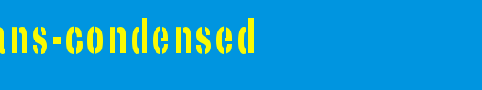 StencilSans-Condensed.ttf是一款不错的英文字体下载