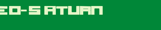 Stereo-Saturn.ttf是一款不错的英文字体下载