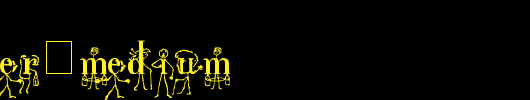 StickLetter-Medium.ttf是一款不错的英文字体下载