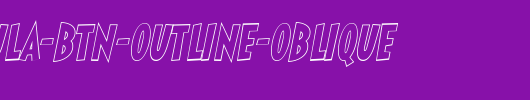 Sticky-Moula-BTN-Outline-Oblique.ttf是一款不错的英文字体下载