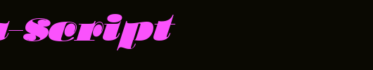 Stilla-Script.ttf是一款不错的英文字体下载