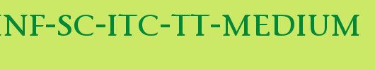 Stone-Inf-SC-ITC-TT-Medium.ttf是一款不错的英文字体下载