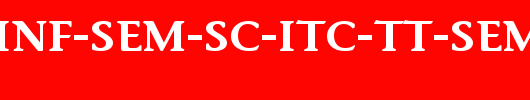 Stone-Inf-Sem-SC-ITC-TT-Semi.ttf是一款不错的英文字体下载