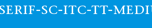 Stone-Serif-SC-ITC-TT-Medium.ttf是一款不错的英文字体下载