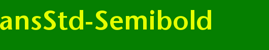 StoneSansStd-Semibold_英文字体