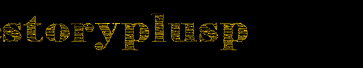 StoneStoryPlusp_英文字体