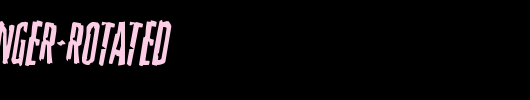 Stranger-Danger-Rotated.ttf是一款不错的英文字体下载