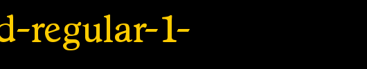 Stratford-Regular-1-.ttf是一款不错的英文字体下载