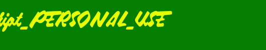 StrawberryScript_PERSONAL_USE_英文字体