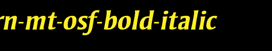 Strayhorn-MT-OsF-Bold-Italic.ttf是一款不错的英文字体下载