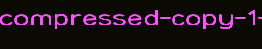 Street-Compressed-copy-1-.ttf是一款不错的英文字体下载