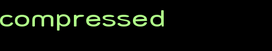 Street-Compressed.ttf是一款不错的英文字体下载