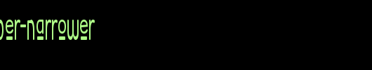 Street-Corner-Upper-Narrower.ttf是一款不错的英文字体下载