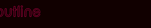 Street-Outline.ttf是一款不错的英文字体下载