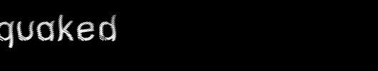 Street-Quaked.ttf是一款不错的英文字体下载