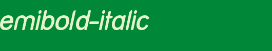 Street-SemiBold-Italic.ttf是一款不错的英文字体下载
