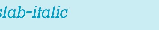 Street-Slab-Italic.ttf是一款不错的英文字体下载