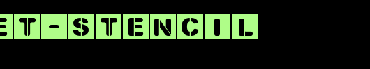 Street-Stencil.ttf是一款不错的英文字体下载