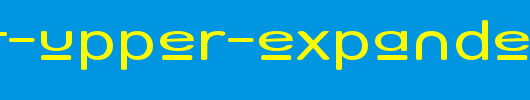 Street-Upper-Expanded.ttf是一款不错的英文字体下载