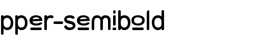 Street-Upper-SemiBold.ttf是一款不错的英文字体下载
