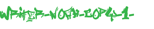 Street-Writer-noah-copy-1-.ttf是一款不错的英文字体下载