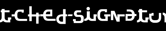 Stretched-Signature-Ext-Bold-Italic.ttf是一款不错的英文字体下载