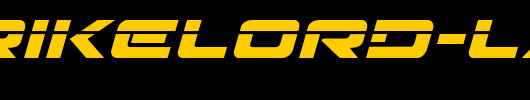 Strikelord-Laser-Italic.ttf是一款不错的英文字体下载