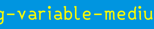 String-Variable-Medium.ttf是一款不错的英文字体下载
