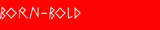 StrokeBorn-Bold.ttf是一款不错的英文字体下载