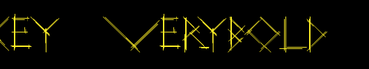 Strokey-VeryBold.ttf是一款不错的英文字体下载