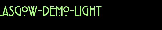 Strong-Glasgow-DEMO-light.ttf是一款不错的英文字体下载
