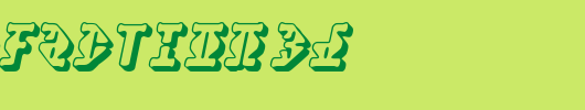 Stupefaction-3D.ttf是一款不错的英文字体下载