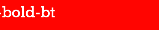 Stymie-Bold-BT.ttf是一款不错的英文字体下载
