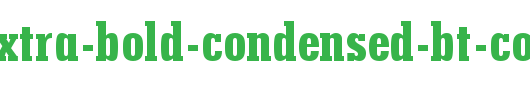 Stymie-Extra-Bold-Condensed-BT-copy-1-.ttf是一款不错的英文字体下载