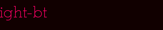 Stymie-Light-BT.ttf是一款不错的英文字体下载