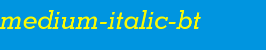 Stymie-Medium-Italic-BT.ttf是一款不错的英文字体下载