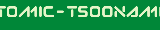Subatomic-Tsoonami.ttf是一款不错的英文字体下载