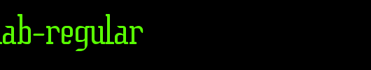 SucesionSlab-Regular.otf是一款不错的英文字体下载