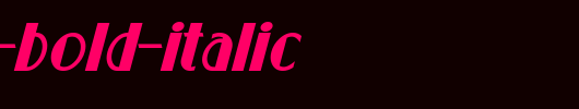 Suchet-Bold-Italic.otf是一款不错的英文字体下载