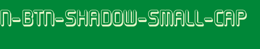 Sugarskin-BTN-Shadow-Small-Cap.ttf是一款不错的英文字体下载