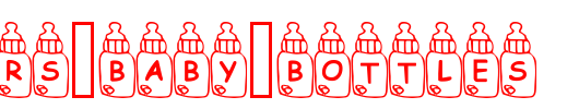 Summers-Baby-Bottles.ttf是一款不错的英文字体下载
