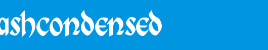 SunSplashCondensed.ttf是一款不错的英文字体下载