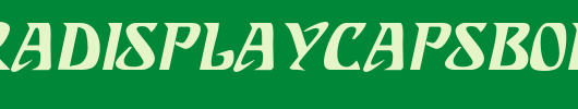 SundraDisplayCaps-Bold-Italic.ttf是一款不错的英文字体下载